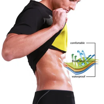 

Men Women Thermal Body Shaper Slimming Shirt Hot Thermo Neoprene Sweat Sauna Waist Trainer Corset shapewear