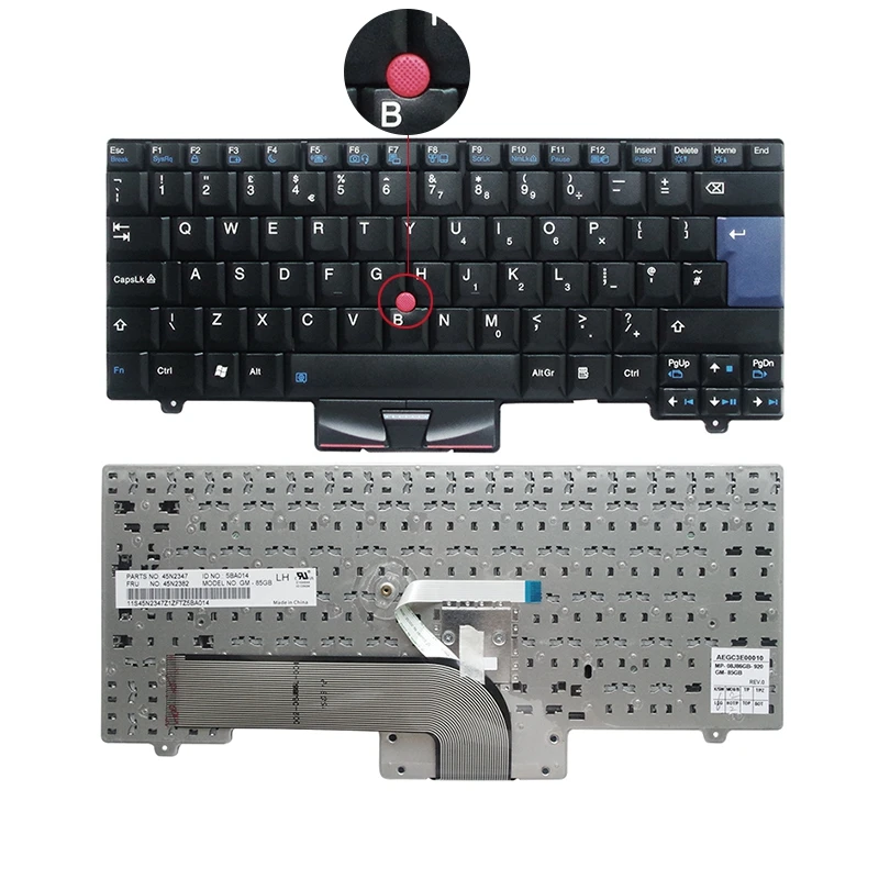 Британский стиль, новинка Клавиатура для ноутбука LENOVO для Thinkpad SL410 L410 SL510 L420 L410 L510 L412 L512 L520 L421 SL410K SL510K Клавиатура ноутбука