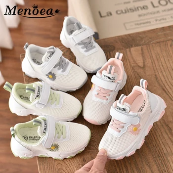 

Menoea 2020 New Spring Autumn Style 27-37 Children Shoes Unisex Toddler Boys Girls daisy Sneakers Mesh Breathable Kids Shoes