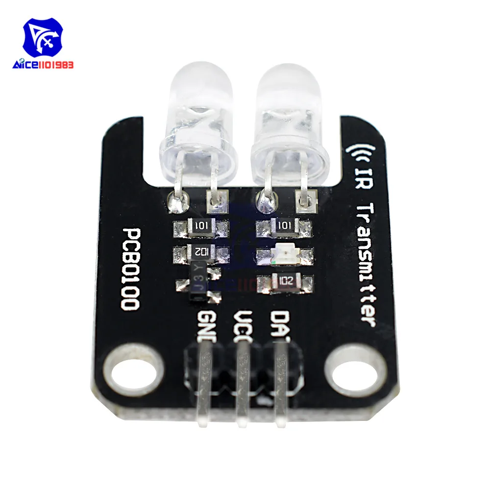 Diymore PCB0100 2 канала инфракрасный передающий модуль ИК передатчик для Arduino