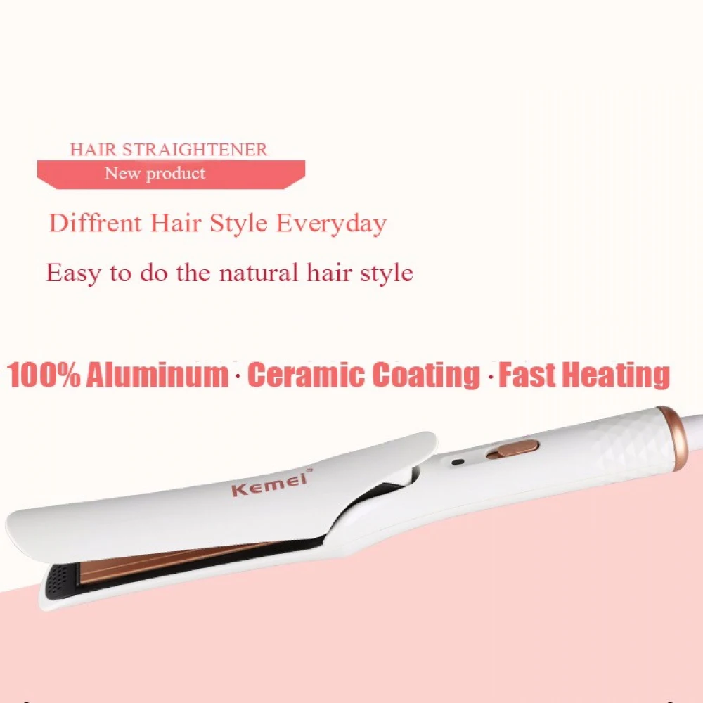 Electric Curling Iron High Quality Professional Hair Straightener Hair Curler Splint Steam Curling Iron Hair Straightening EU
