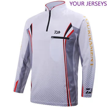 

New Outdoor Sportswear Fishing Shirt Anti-UV Hiking Clothing Quick Dry Breathable DAIWA Clothes Sport Wear Pesca DAIWA Pesca