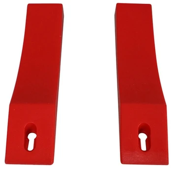 

1 Pair Weight Lifting Dumbbell Pad Silicone Weightlifting Training Barbell Dumbbell Protection Pad Barbell Accessory Red