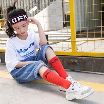 

Socks Female Yuansufeng Middle Tube Socks Female Korean Street Net Red Tide Pile Socks Letter Socks European And American Street