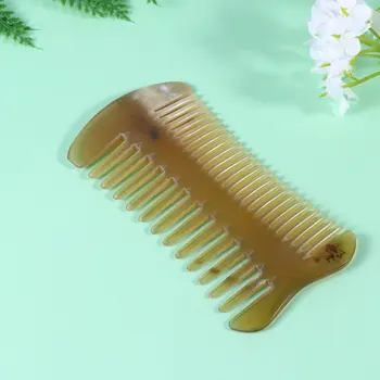 

Multifunctional OX Horn Comb Double-sided Hair Comb Massage Comb Durable Hair Care Accessory for Daily Use
