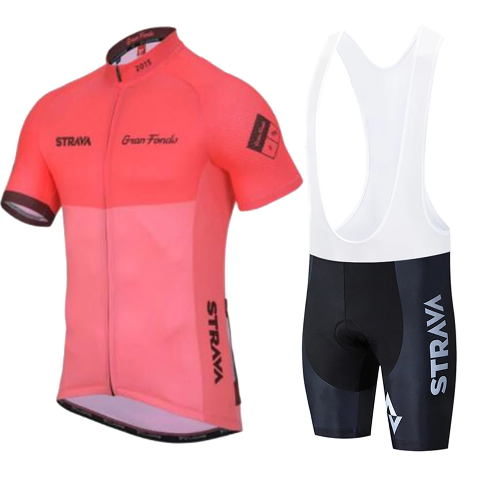 Лето Pro Team STRAVA Велоспорт Джерси нагрудник набор MTB униформа Одежда для велосипеда одежда для мужчин короткие Майо кюлот наборы