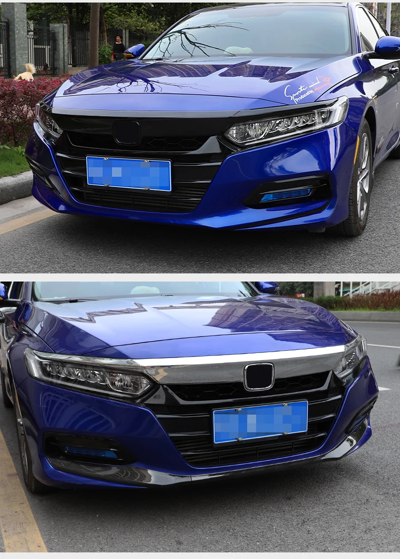 Для Honda 10 поколение accord декоративная машина крышка декоративная полоса специальная средняя Сетка Бар украшения Аксессуары