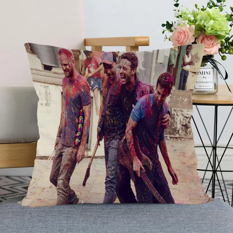Хороший Coldplay Band чехол для подушки современный домашний декоративный чехол для подушки 35x35 см, 40X40 см(с одной стороны) для гостиной наволочка - Цвет: 23