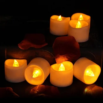 

24PC LED Flameless Tea Light Tealight Candle Wedding Decoration+Battery