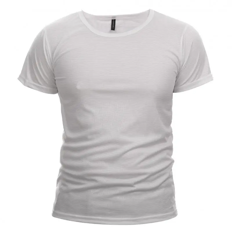 men's t-shirt summer New High quality men T shirt Solid color casual short sleeve o-neck t-shirt men brand Quick-drying t-shirts