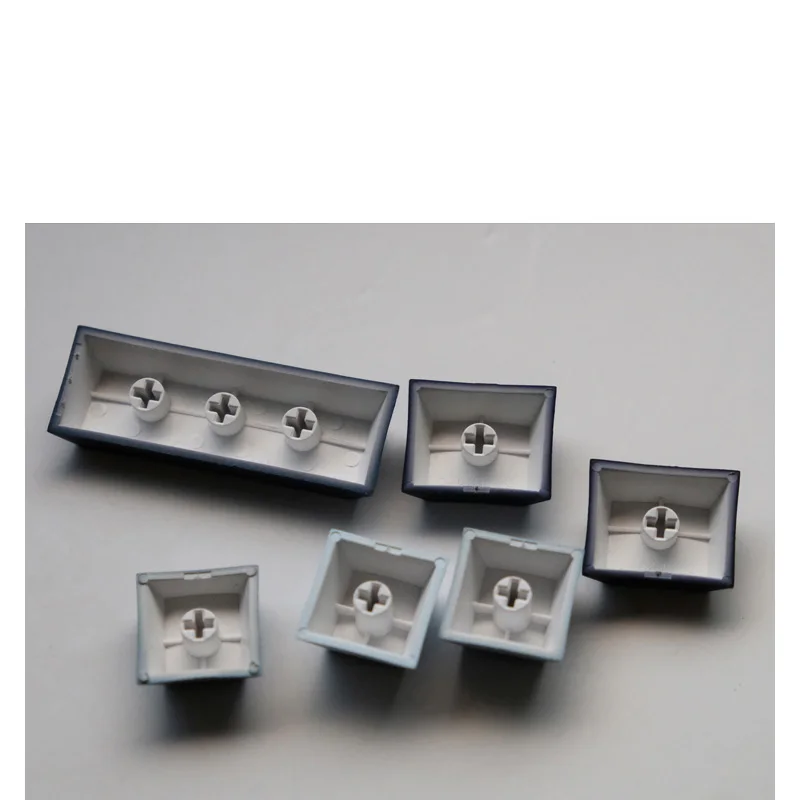 Moonrise Keycaps Gradiente Cor Pbt Cinco Lados Sublimação Keycap Perfil Cereja para Teclado Mecânico Interruptor mx 129 Teclas - Imagem 5