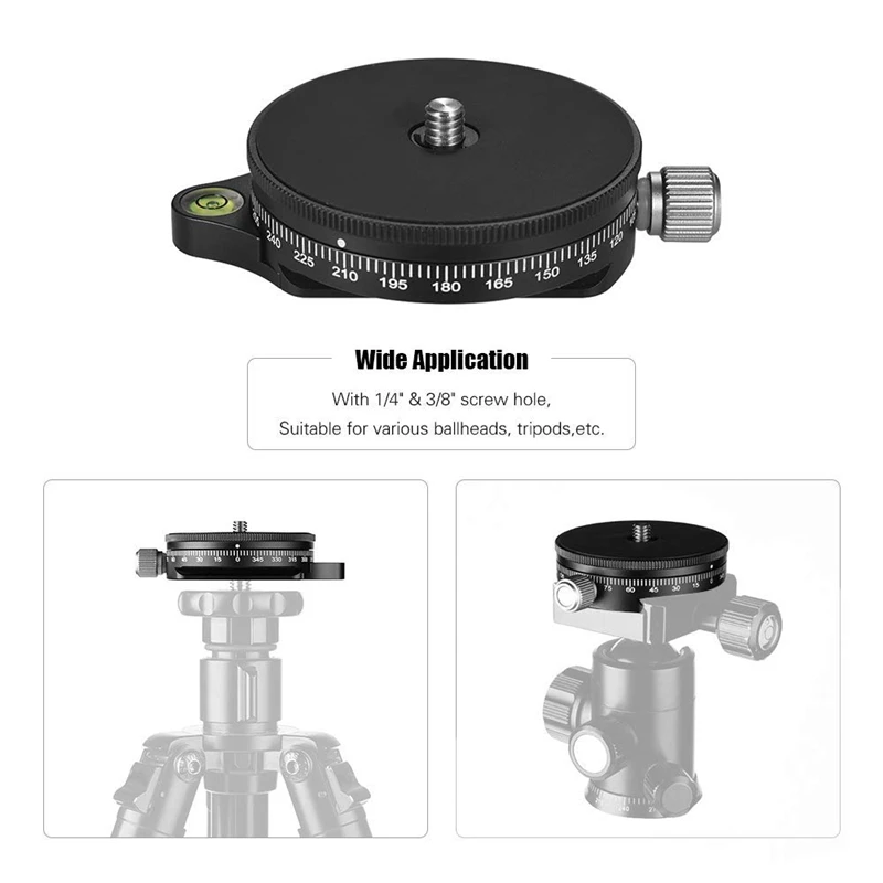 Основа для камеры с Arca Swiss стильная тарелка, 0,95 см винт алюминиевый панорамный шаровой штатив с пузырьковым уровнем, грузоподъемность 2