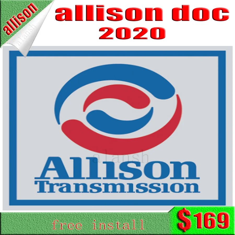 2020 Allison DOC 2019 2017 + keygen + GEN5 outil de Transmission de fichiers pc-service peut fonctionner avec NEXIQ Free Active