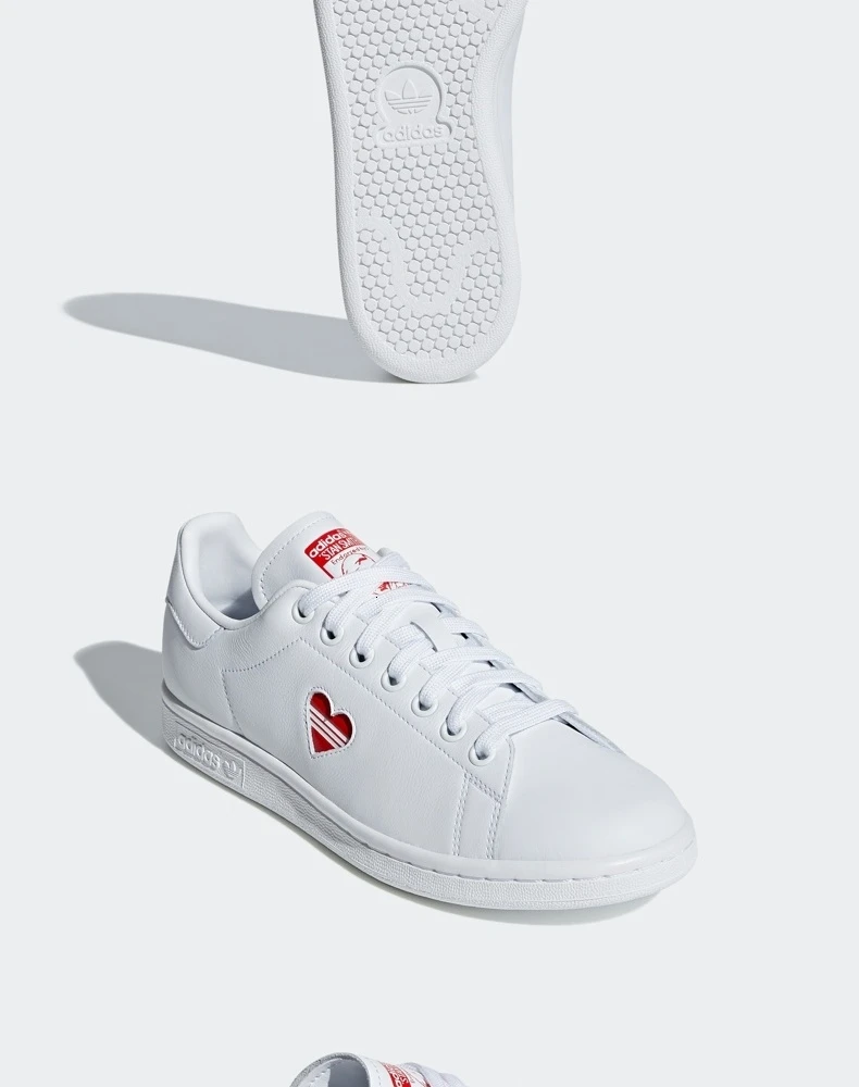 Adidsimilar Originals Stan Smith Мужская обувь для скейтбординга Нескользящая классическая белая обувь спортивные кроссовки G27893