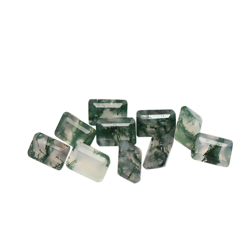 

Natural White Black Flower Agates Stone Loose Beads For Jewelry Making DIY ring