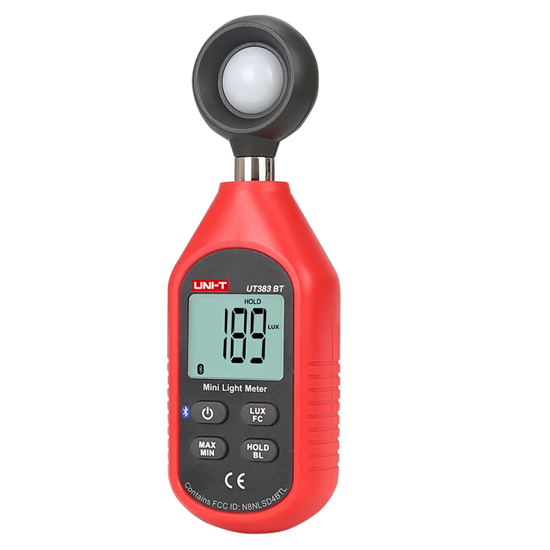 UNI-T UT383BT мини-светильник с Bluetooth, высокоточный осветительный прибор, измеритель яркости, измерительный прибор