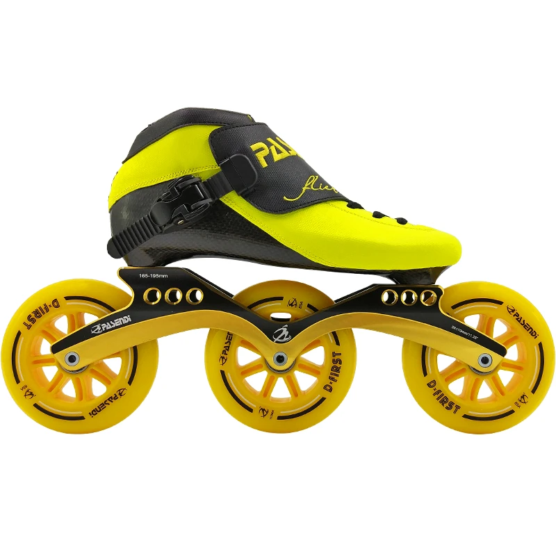 Thermoplastic inline speed Skate shoes for men women Heat Moldable
