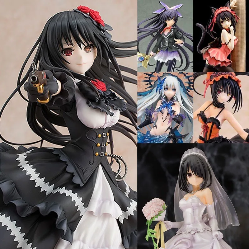 

17 set Date A Live II Kurumi Tokisaki PVC Action Figure Anime Figure Model Toys Sexy Girl Figure Collectible Doll Gift