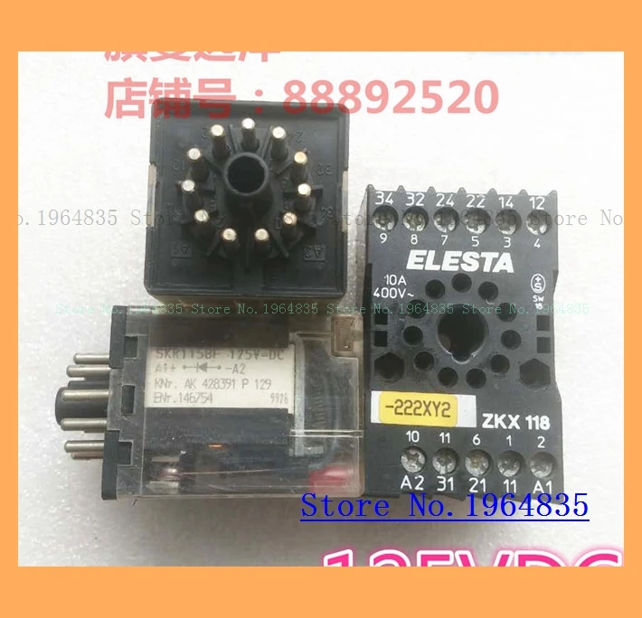 

SKR115BF 125VDC AK428391P129 SKR115F125V=DC