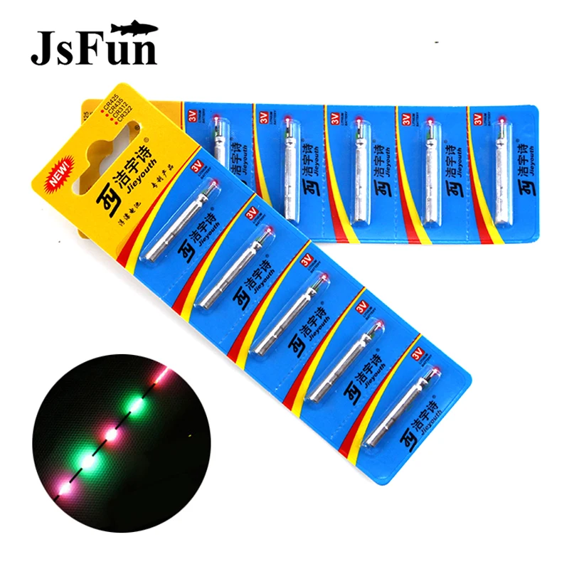 

100PCS Electronic Fishing Float Battery CR311 CR322 CR435 Fishing Battery for Luminous Float Night Fishing Tackle PJ186
