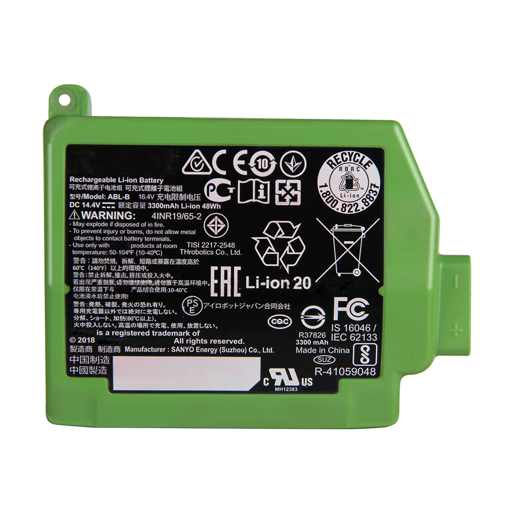 Originale Sostituzione Della Batteria 3300mAh ABL B Per iRobot Roomba S9 +  Spazzare Robot Batterie|Mobile Phone Batteries| - AliExpress