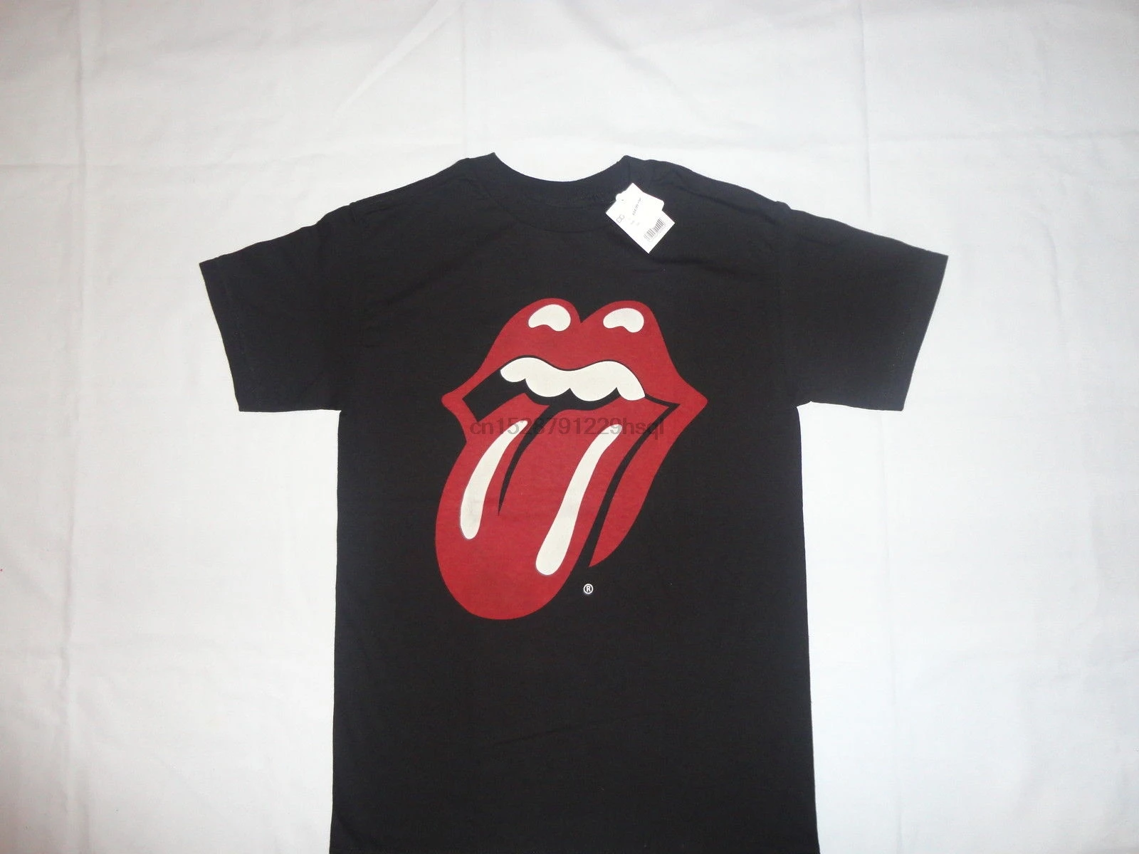 Tongue Retro New T Shirt S M L Xl 2Xl Rock Pop Licks Mick Jagger 2017 Arrival Men Printed Pure 034253 | Мужская одежда