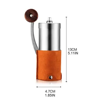 

Manual Coffee Bean Grinder Mill Large Capacity Hand Crank Portable Travel Camping Adjustable Multifunction Grinding Machine