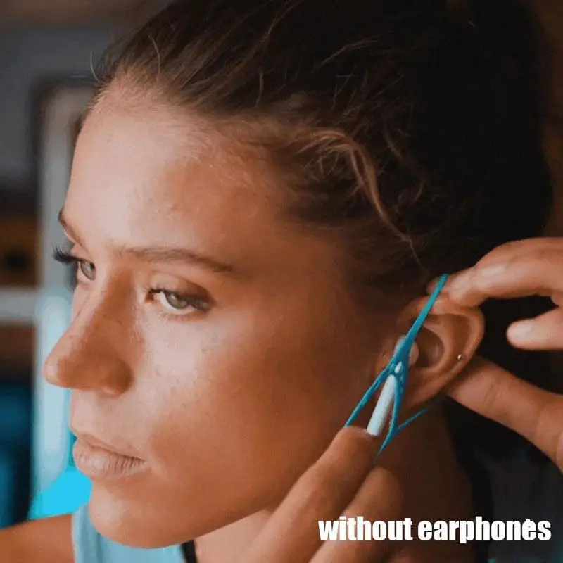 Keepods-gancho para la oreja anticaída, cubierta protectora que mantiene tus auriculares seguros, accesorios para Airpods, 1 par