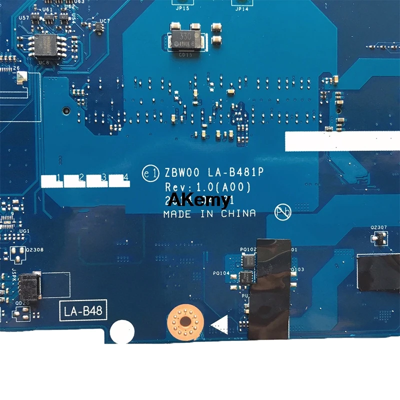 CN-028V9W 28V9W для DELL INSPIRON 15 3531 материнская плата для ноутбука ZBW00 LA-B481P REV: 1,0(A00) N2830 материнская плата для ноутбука
