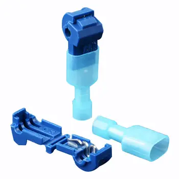 

50-Pair Electric Crimp Cable Snap Clip Quick Splice Lock Wire Terminal Connector