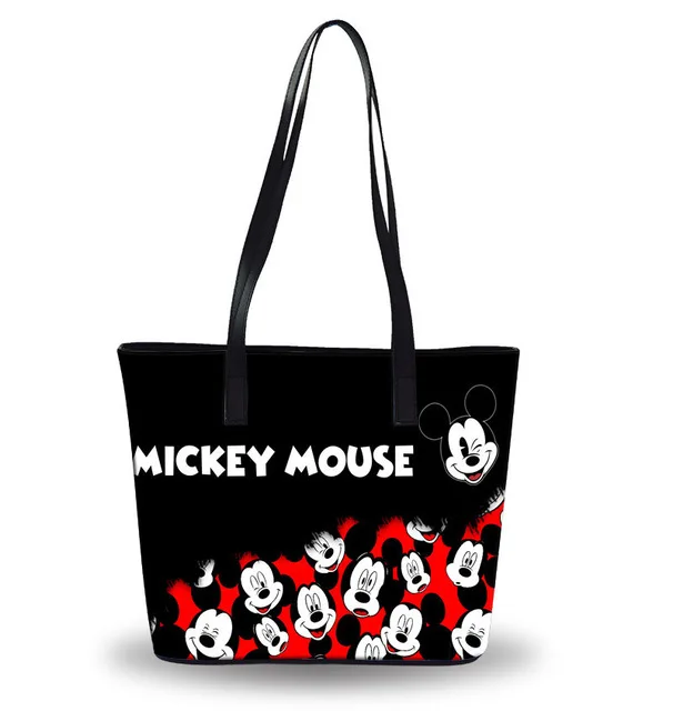 Disney Mickey maus Schulter taschen Cartoon damen tasche Frauen  wasserdichte tasche mode handtaschen reise strand taschen - AliExpress