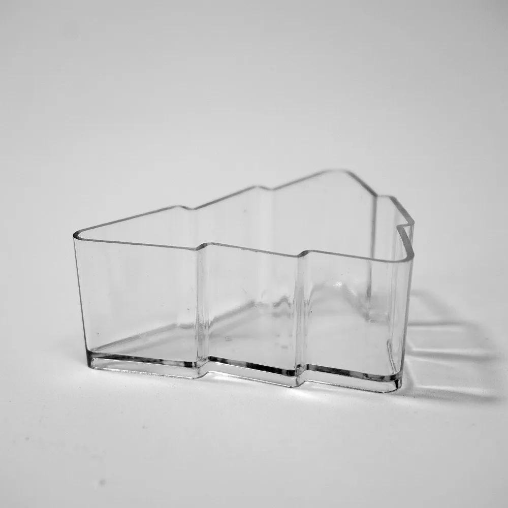 Рождественская елка пластиковый подсвечник для рождества и DIY изготовления свечей 50 шт