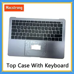 Новый A1932 Топ чехол с клавиатурой Топ чехол серый космос для MacBook Pro retina 13 "с США Великобритания GR немецкая клавиатура