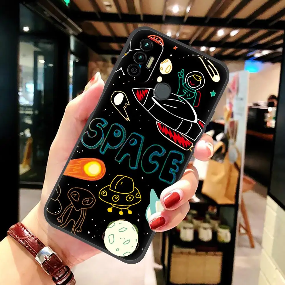 Anti-knock Dirt-resistant Phone Case For Tecno Spark 7/Spark7T Original anime Fashion Gift New Arrival arm pouch for phone Cases & Covers