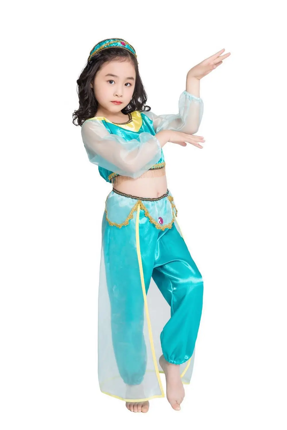 Mens Ladies Genie Jasmine Arabian Aladdin Lamp Fancy Dress Costume Accessory 