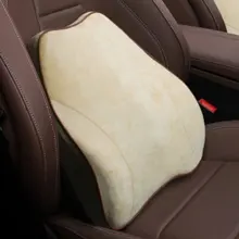 Мягкая пена с эффектом памяти, поясничный массажер для спины, поясничная подушка, подушка для сиденья, подушки для дома и офиса, облегчающая боль