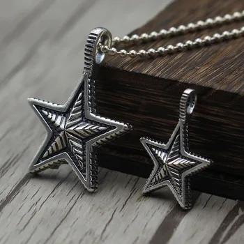 

Hot Pendant Cody Sanderson Navajo Tide Jewelry 925 Sterling Silver Pentacle Pendant