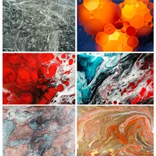 

SHENGYONGBAO Art fabric Photography Backdrops Props Colorful Marble Pattern Texture Photo Studio Background 200904DLP-04
