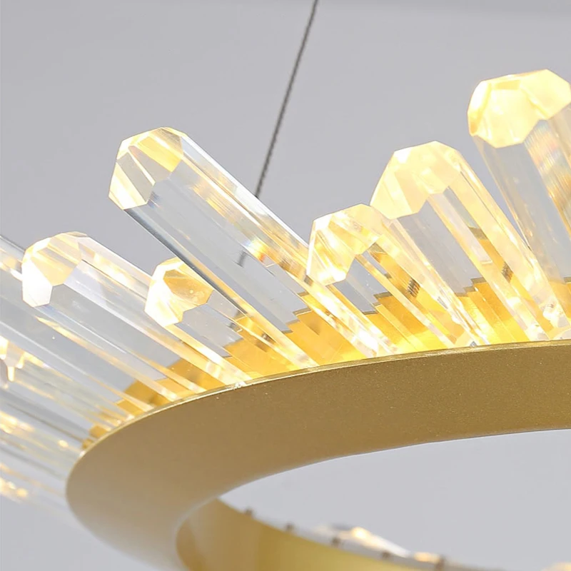 Современная люстра FSS для ресторана хрустальная с айсбергом домашняя Люстра