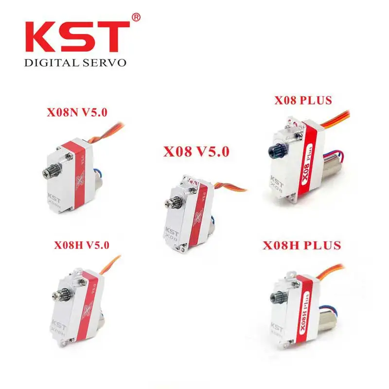

KST X08 Series Metal Gear 9g Digital Wing Coreless Servo for RC Model Operation Voltage 3.8-8.4V