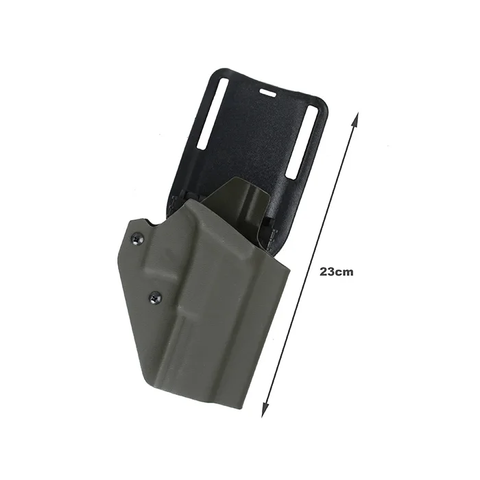 TMC Kydex кобура для пистолета G17 G19 P1 весло и ремень Петля Glock мультикам черный