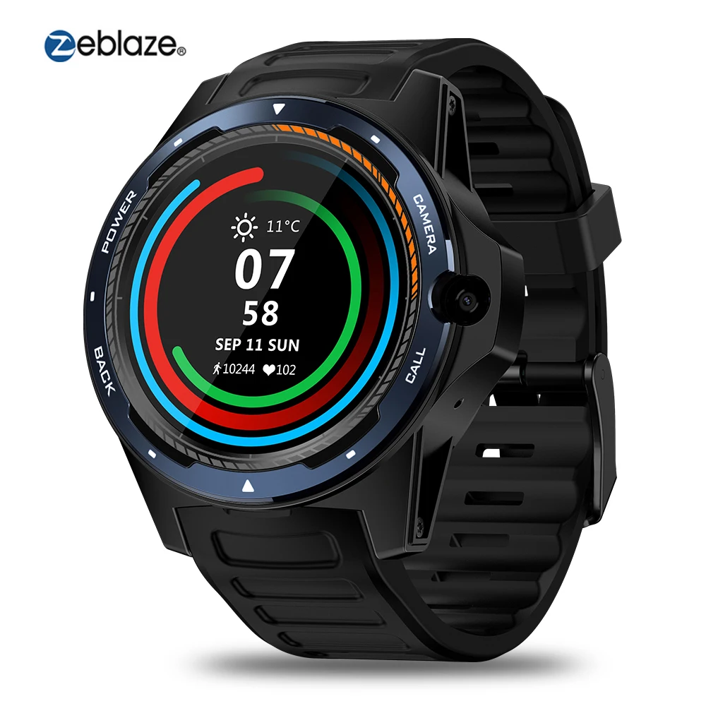 

Zeblaze THOR 5 Dual System SmartWatch 4G WiFi Android IOS Phone Camera Fitness Tracker Smart Watch