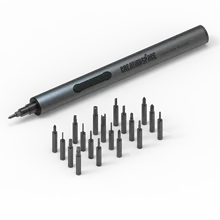 Chave de fenda elétrica 28 pces 64 pces em 1 conjunto de ferramentas de precisão de grande capacidade chave de fenda recarregável multi acessório