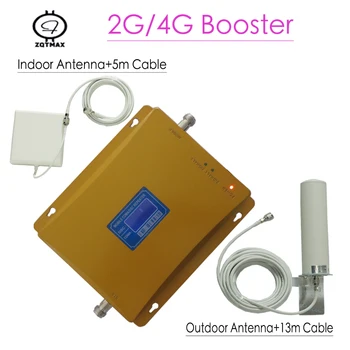 

ZQTMAX 2G 3G 4G Signal Booster UMTS LTE (Band 3&5) Celular Signal Amplifier Repetidor GSM CDMA 850MHz DCS 1800 Repeater Antenna