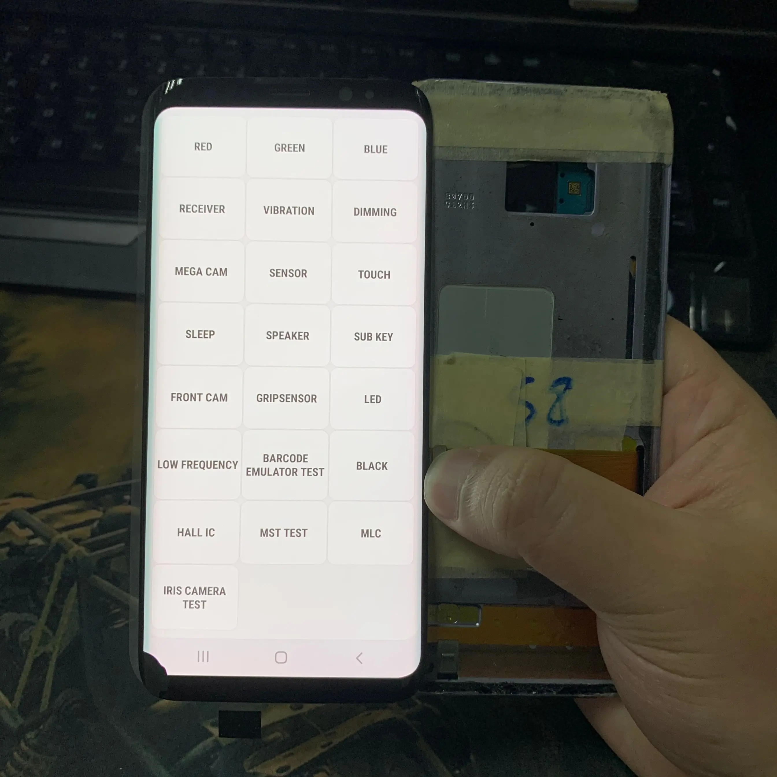 Оригинальный ЖК-дисплей для Samsung Galaxy S8 G950 G950F G950FD дисплей с сенсорным экраном и