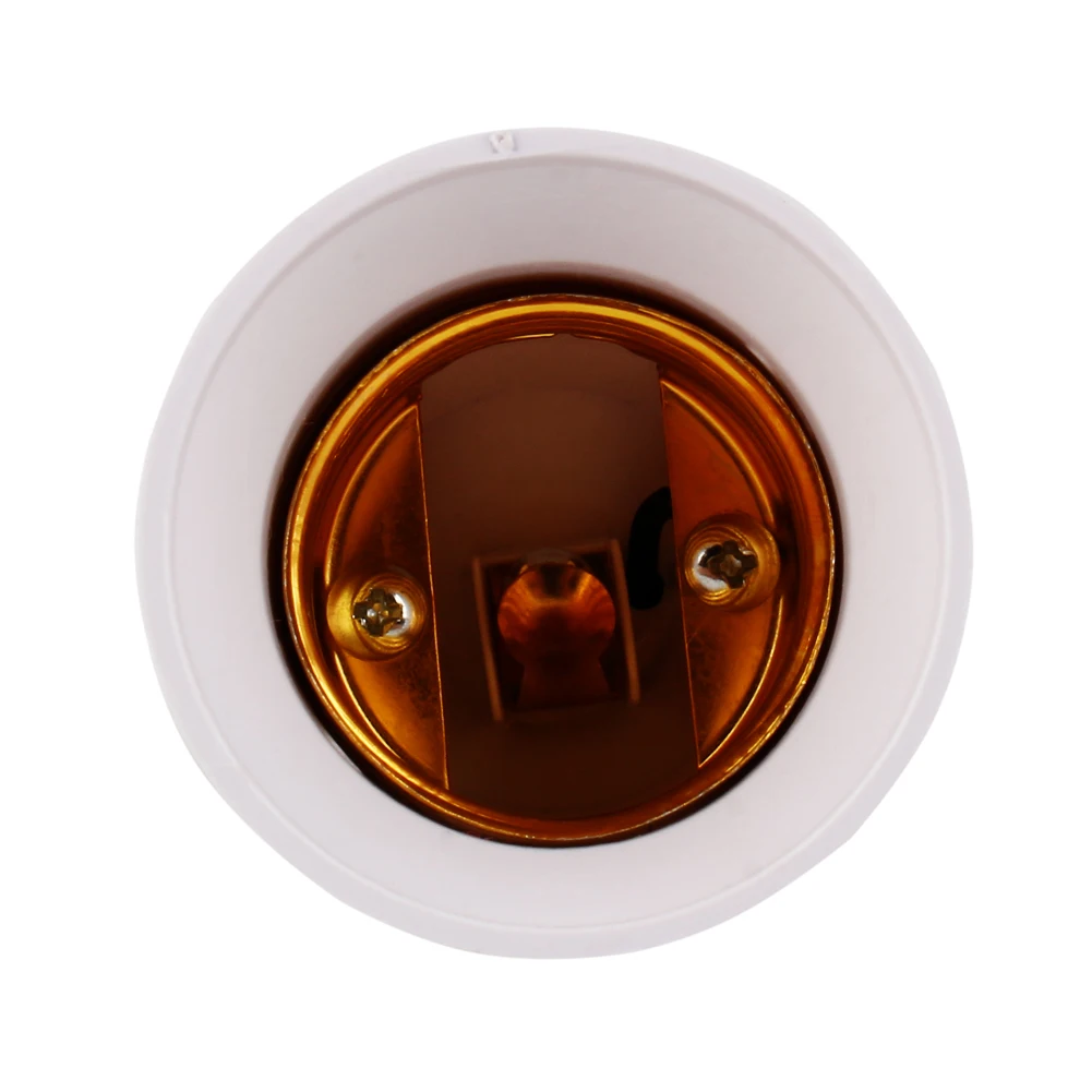 5X ADATTATORE конвертер RIDUZIONE LAMPADE DA E14 A E27 PORTALAMPADE EM