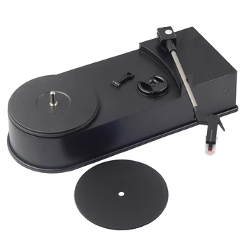 

Home Retro Mini Turntable Phonograph Vinyl Converter Player USB Interface Plug And Play To MP3 Gift ABS Audio Mono