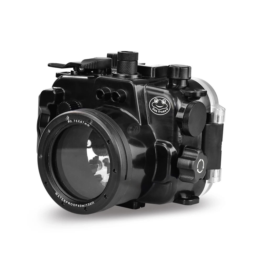 40 м/130 футов сумка для подводной камеры для Canon PowerShot G1X Mark III водонепроницаемый корпус камеры корпус 1 шт