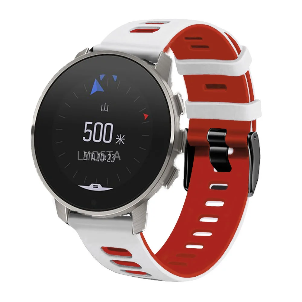 Silicone Strap For Suunto 9 PEAK/Suunto 3 Fitness Smart Watch Band 20 22MM Bracelet Wrist Straps For Suunto3 Quickly Install