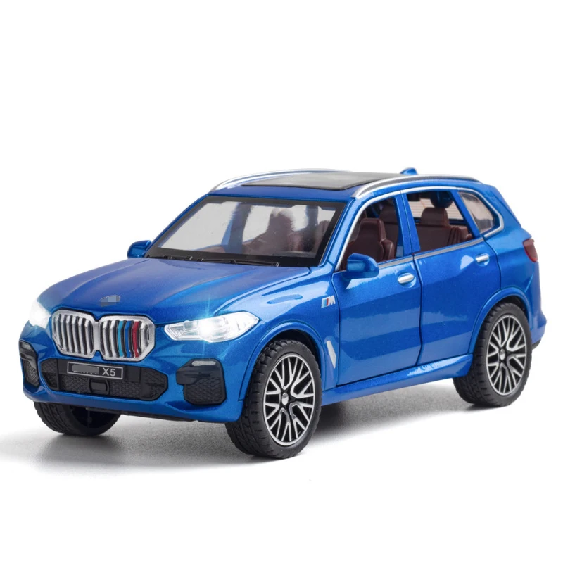 1:32 X5 IM Simulation Alloy Toy Cars Diecast Pull Back SUV Car Model Children Toys Off-road Vehicles Decorations Christmas Gift 7